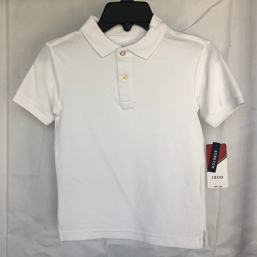 White polo shirt